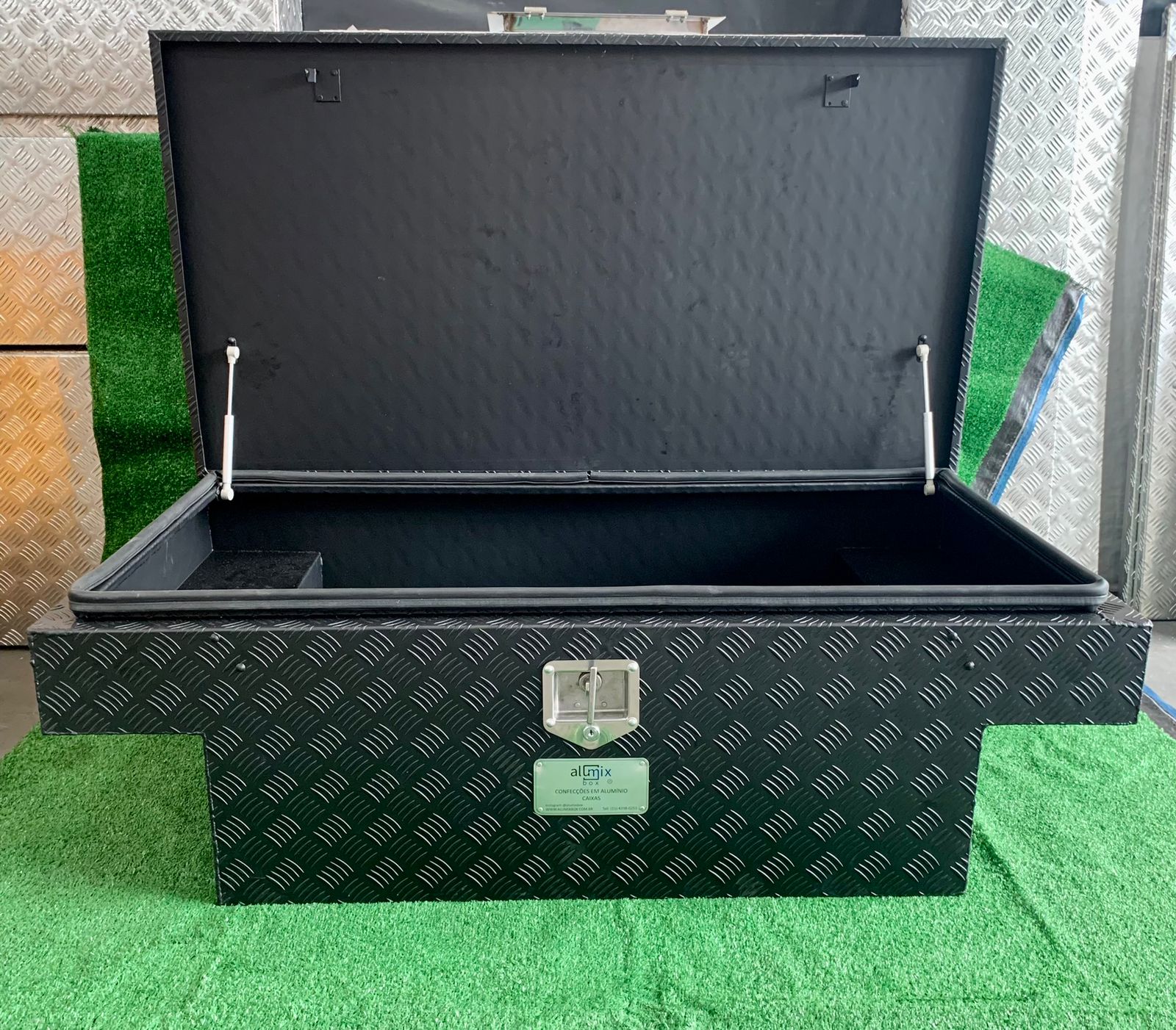 Alumixbox - CAIXA BOX EM T PARA PICK-UP