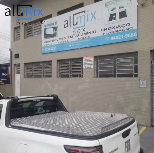 Alumixbox - CAPOTA MARÍTIMA STRADA CABINE SIMPLES