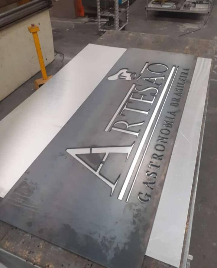 Alumixbox - CORTE A LASER PLACAS ESTABELECIMENTOS