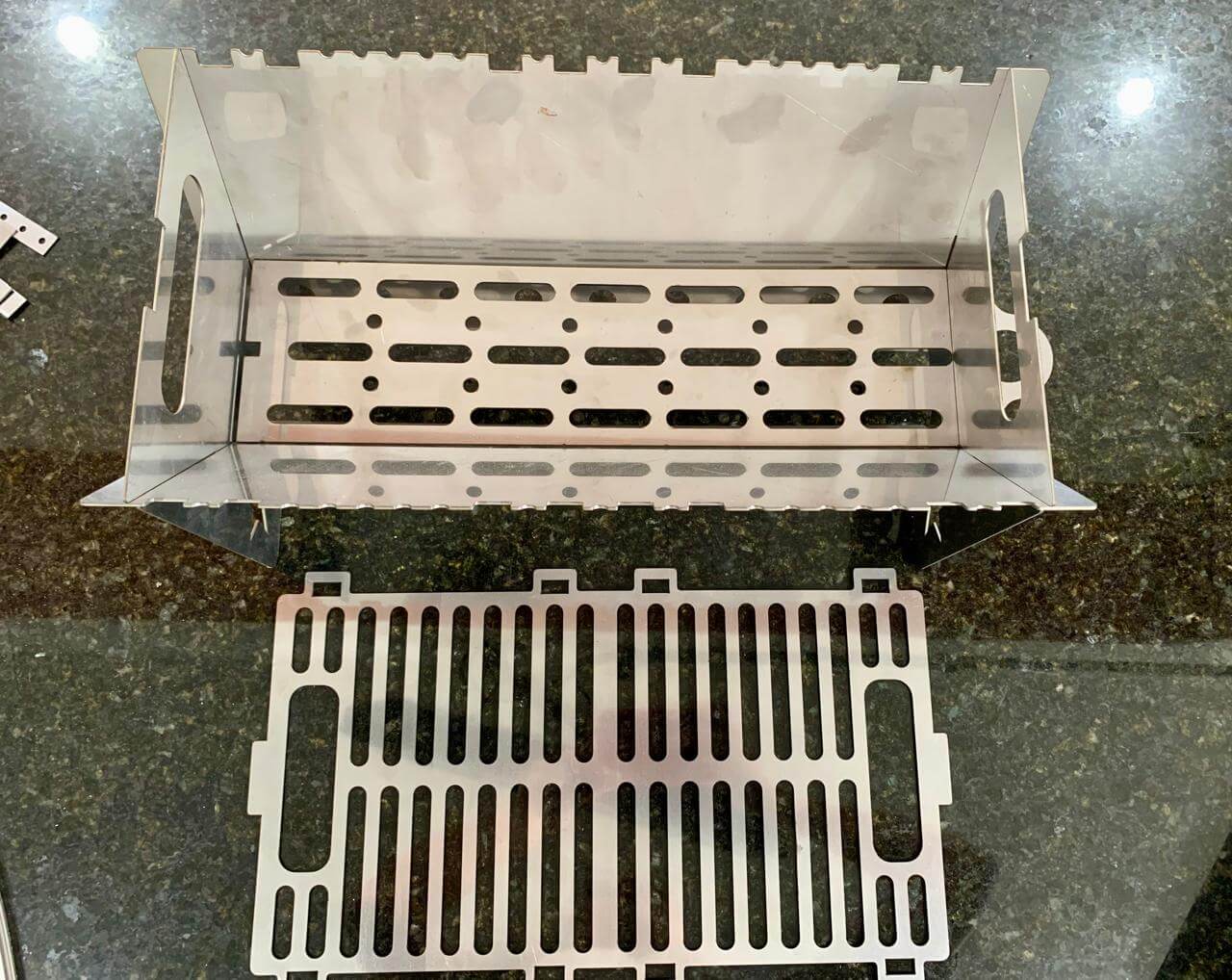 Alumixbox - MINI CHURRASQUEIRA DE INOX LASER
