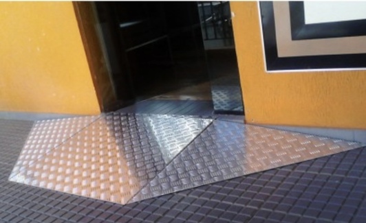 Alumixbox - RAMPA DE ACESSO DEGRAU