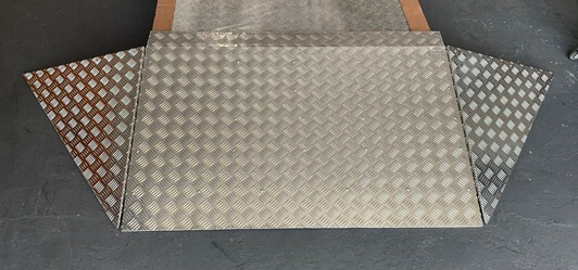 Alumixbox - RAMPA DE ACESSO DEGRAU