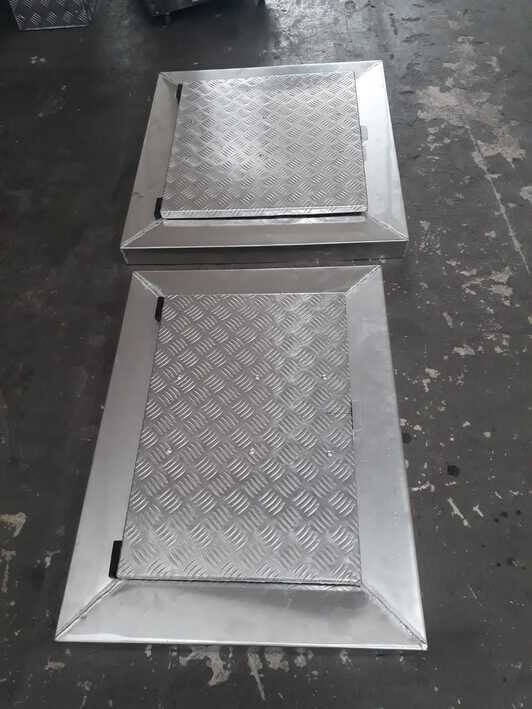 Alumixbox - TAMPA DE CASA DE MAQUINA DE PISCINA COM MURETA