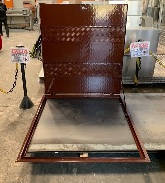 Alumixbox - TAMPA DE CASA DE MAQUINA DE PISCINA