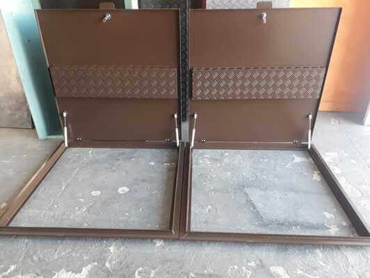 Alumixbox - TAMPA DE CASA DE MAQUINA DE PISCINA