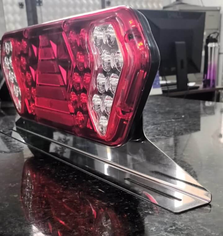 Alumixbox - SUPORTE DE LANTERNA CAMINHÃO