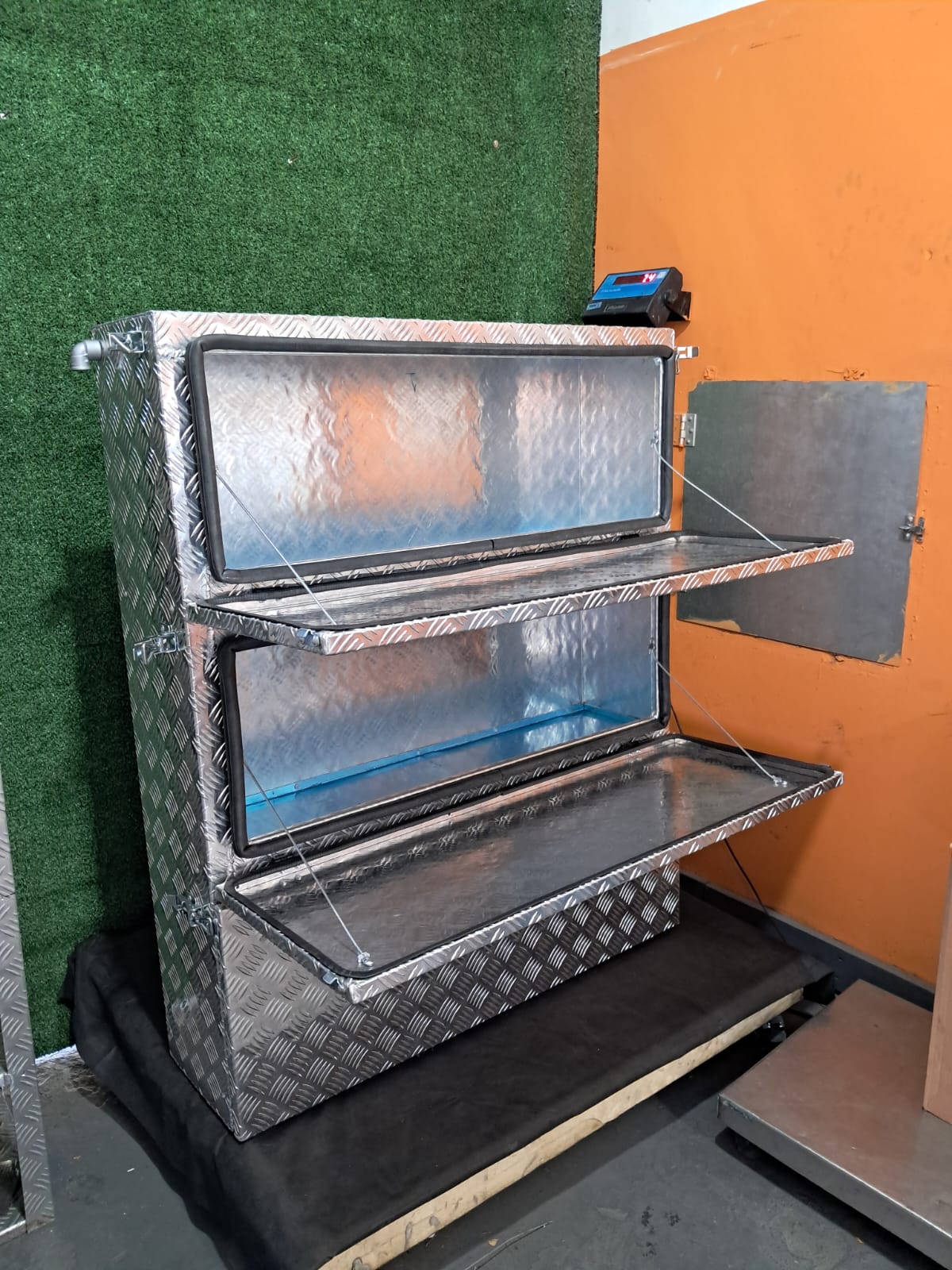 Alumixbox - CAIXA DE COZINHA 3 TAMPAS