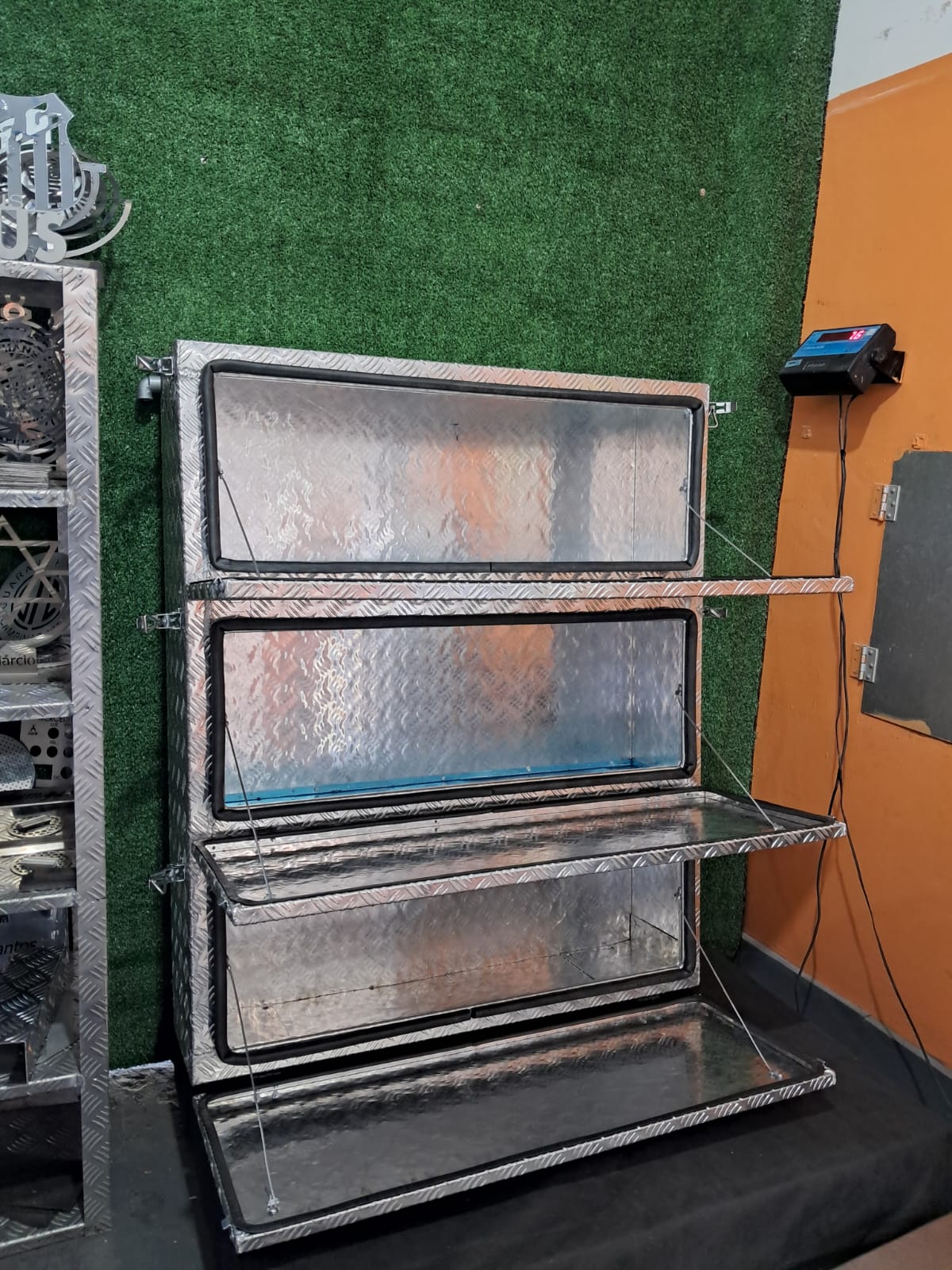 Alumixbox - CAIXA DE COZINHA 3 TAMPAS