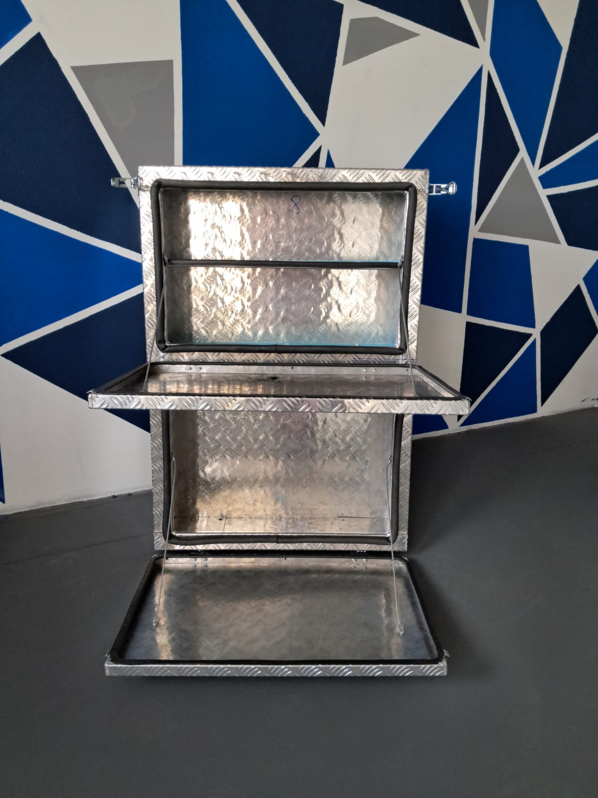 Alumixbox - CAIXA DE COZINHA 2 TAMPAS