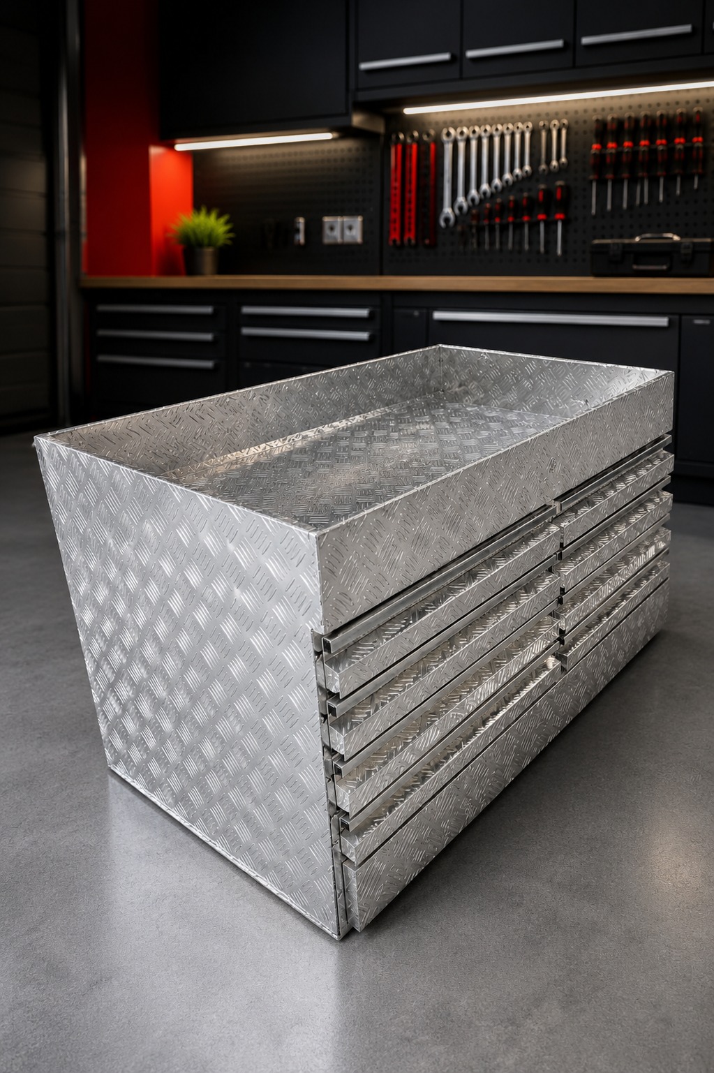 Alumixbox - GAVETEIRO DE ALUMINIO
